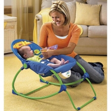 Шезлонг - качалка с вибрацией Baby Gear, Fisher-Price