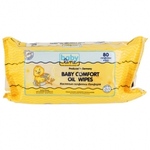 Babyline Комфорт 80шт. Масляные салфетки.