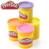 Play-Doh Набор пластилина ( 4 банки по 130г), Hasbro